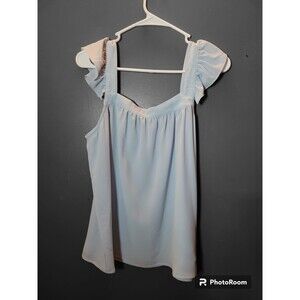 Michael Kors Tank Top Light Blue Size Medium‎  (B39)